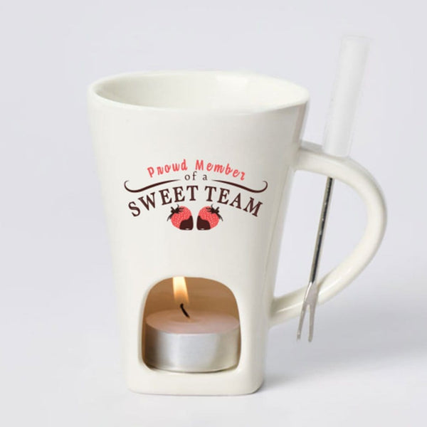 Warm Winter Fondue Mug Gift Set - Sweet Team