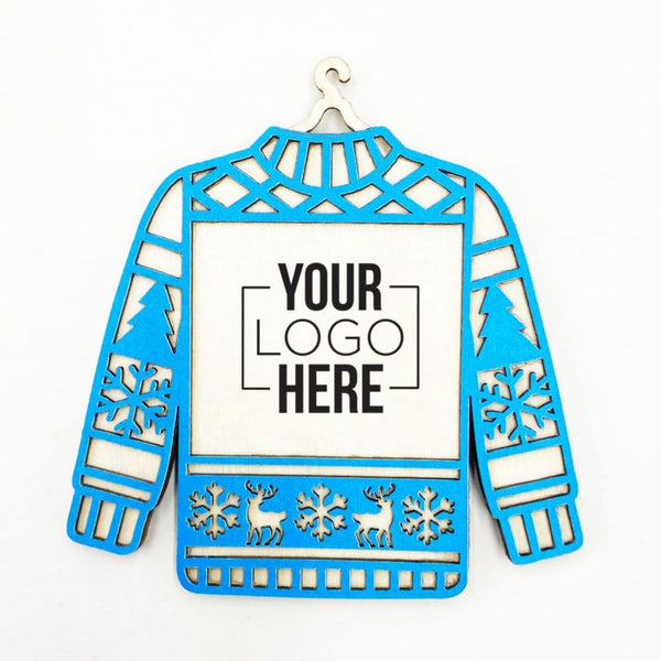 Charming (Not) Ugly Sweater Ornament - Cheers to Our Team