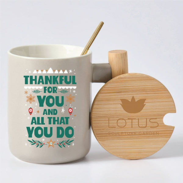 Festive Nordic Mug Gift Set - Thankful for You