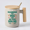 Festive Nordic Mug Gift Set - Thankful for You