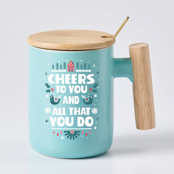 Festive Nordic Mug Gift Set - Cheers to You