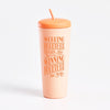 26 oz Soft Touch Sherbet Eco Tumbler - Winning Together