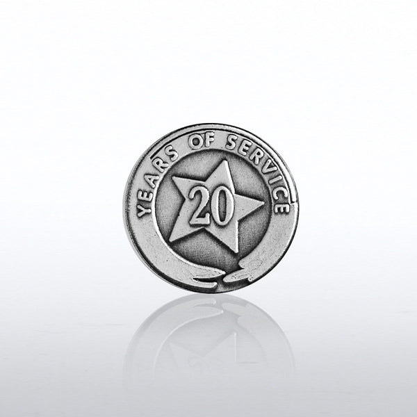 Silver Anniversary Lapel Pins