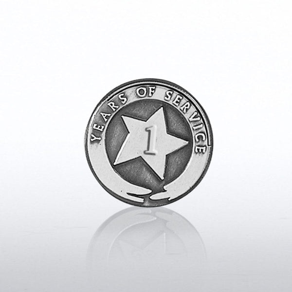 Silver Anniversary Lapel Pins