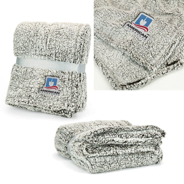 Add Your Logo: Cozy Sherpa Blanket