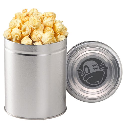 Add Your Logo:  Gourmet Popcorn Tin