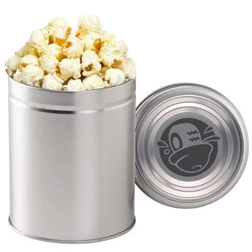 Add Your Logo:  Gourmet Popcorn Tin