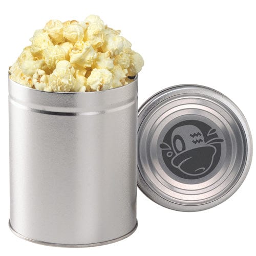 Add Your Logo:  Gourmet Popcorn Tin