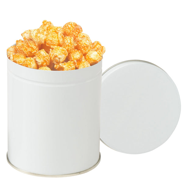 Add Your Logo:  Gourmet Popcorn Tin