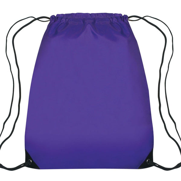 Add Your Logo: Drawstring Backpack