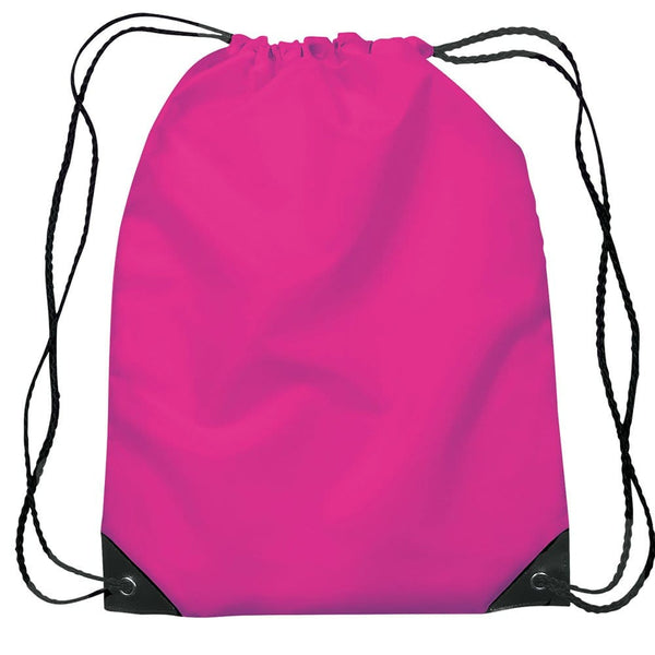 Add Your Logo: Drawstring Backpack