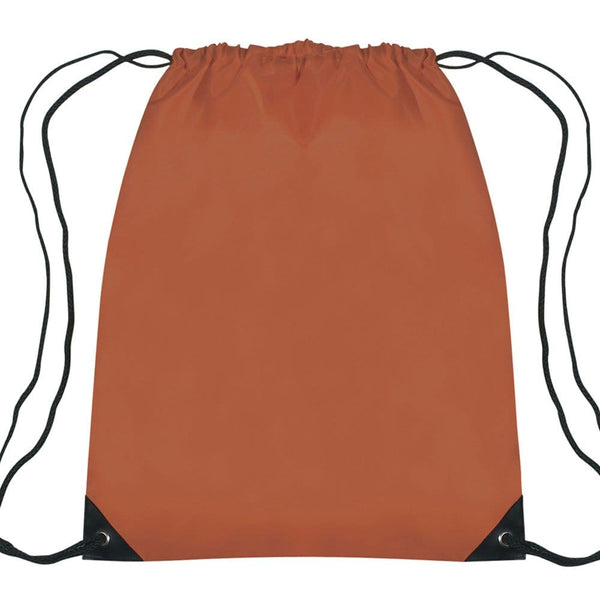 Add Your Logo: Drawstring Backpack