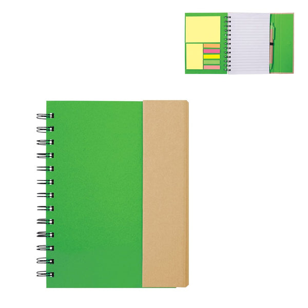 Add Your Logo: Eco Jotter Note and Pen Set