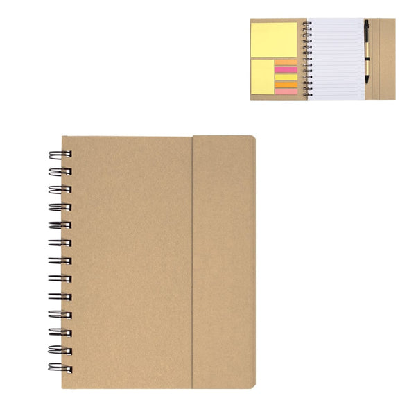 Add Your Logo: Eco Jotter Note and Pen Set