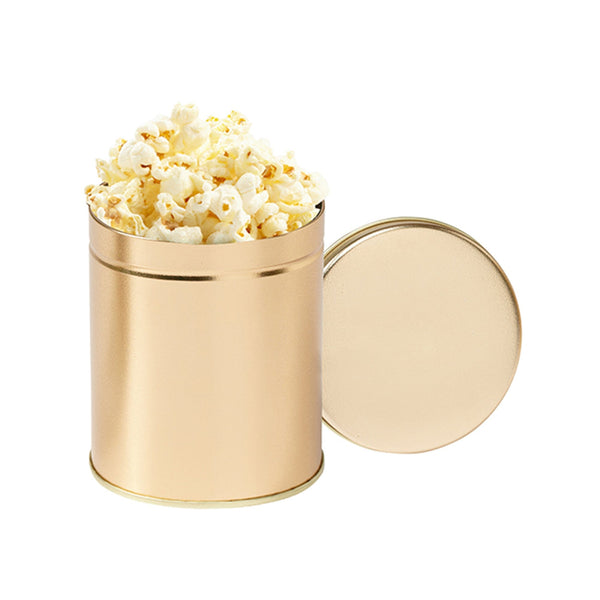 Add Your Logo:  Gourmet Popcorn Tin