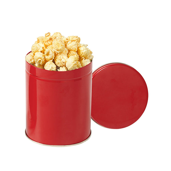 Add Your Logo:  Gourmet Popcorn Tin