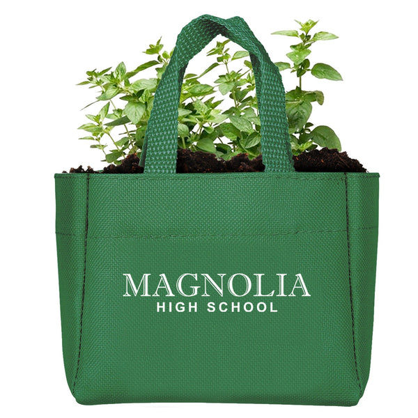 Add Your Logo:  Sprout It Out Tote Plant Set