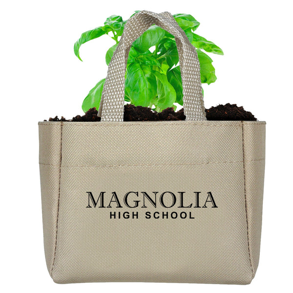 Add Your Logo:  Sprout It Out Tote Plant Set