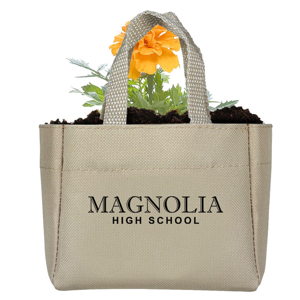 Add Your Logo:  Sprout It Out Tote Plant Set