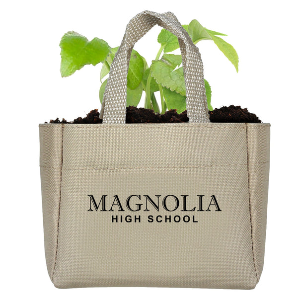 Add Your Logo:  Sprout It Out Tote Plant Set