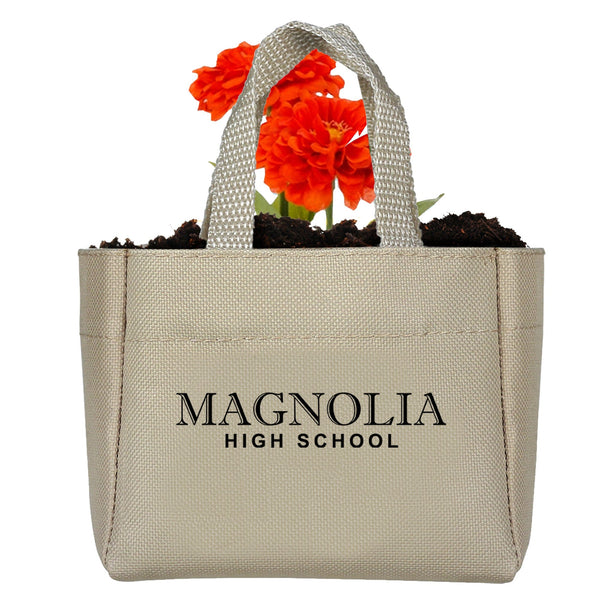 Add Your Logo:  Sprout It Out Tote Plant Set