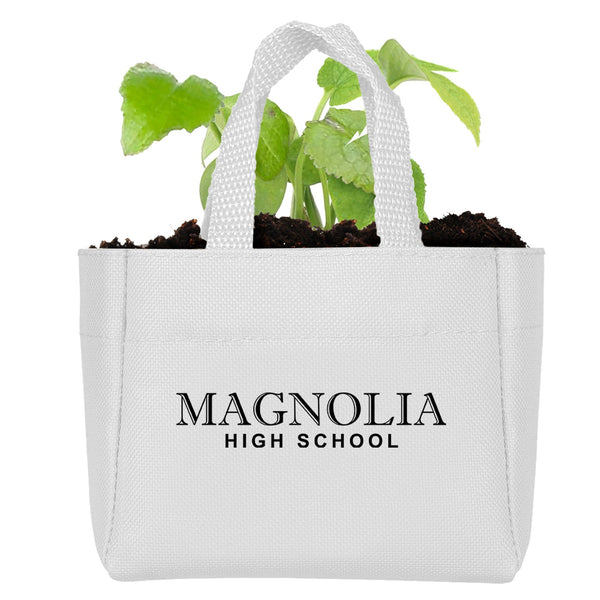 Add Your Logo:  Sprout It Out Tote Plant Set