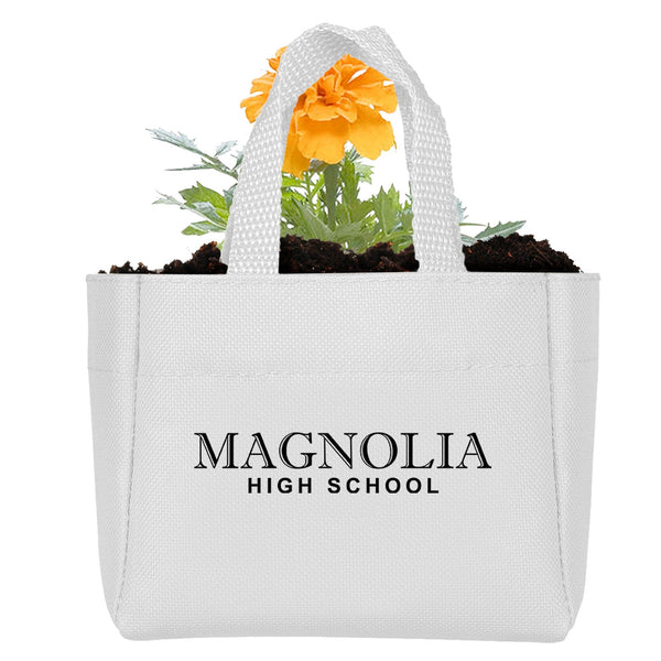 Add Your Logo:  Sprout It Out Tote Plant Set