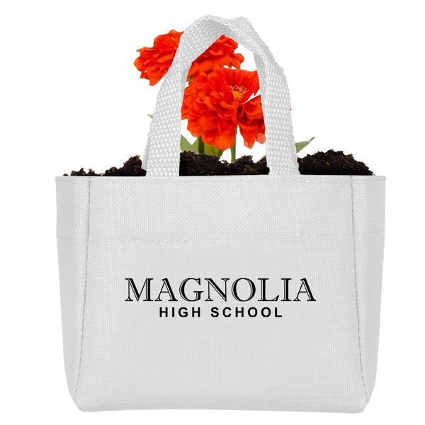 Add Your Logo:  Sprout It Out Tote Plant Set