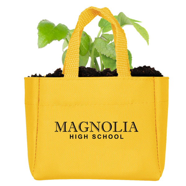 Add Your Logo:  Sprout It Out Tote Plant Set