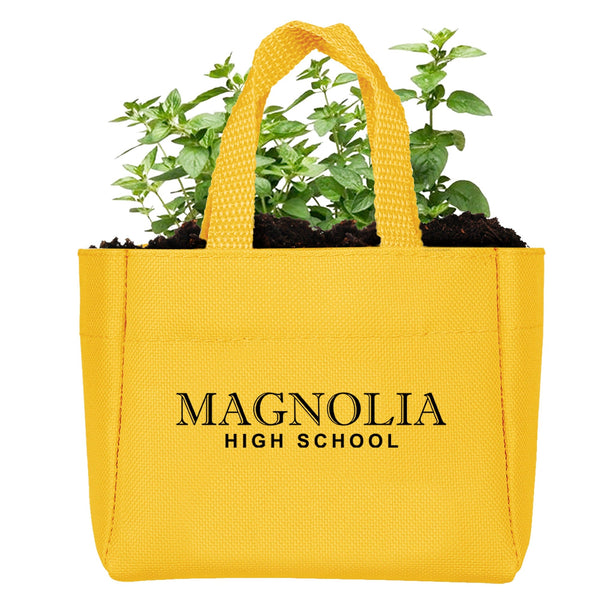 Add Your Logo:  Sprout It Out Tote Plant Set