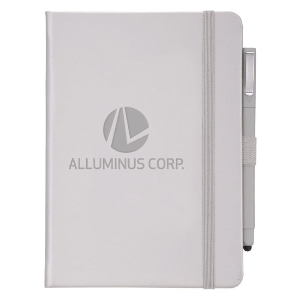 Add Your Logo: Soft Touch Journal & Pen Set