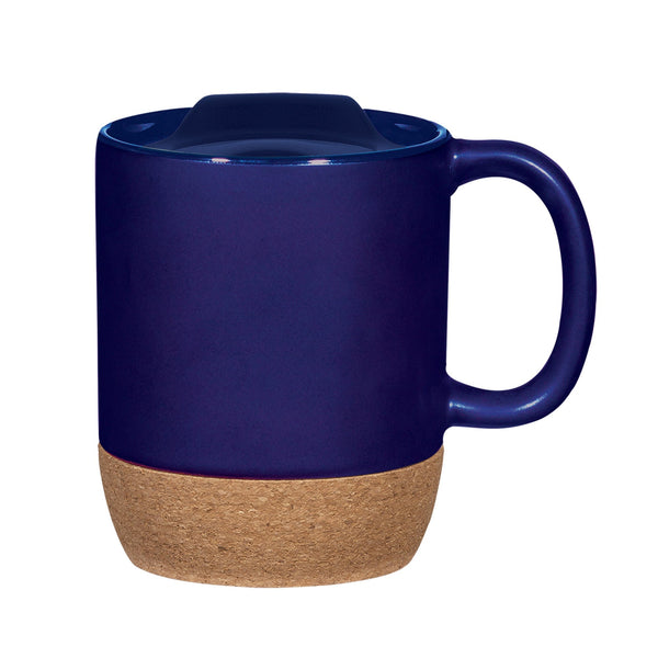 Add Your Logo: Cork Base Ceramic Mug