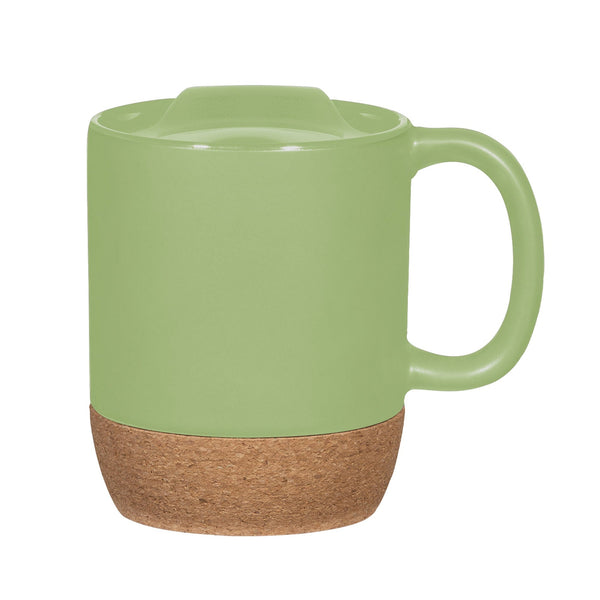 Add Your Logo: Cork Base Ceramic Mug