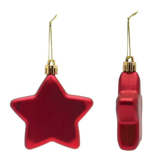 Add Your Logo: Shatterproof Classic Star Ornament