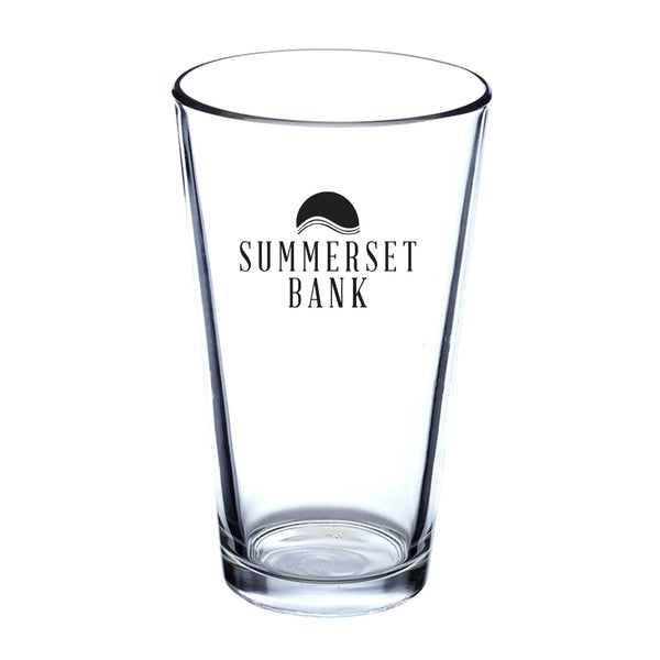 Add Your Logo: The Classic Pint Glass