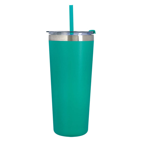 Add Your Logo: 22oz Colorwave Tumbler with Straw