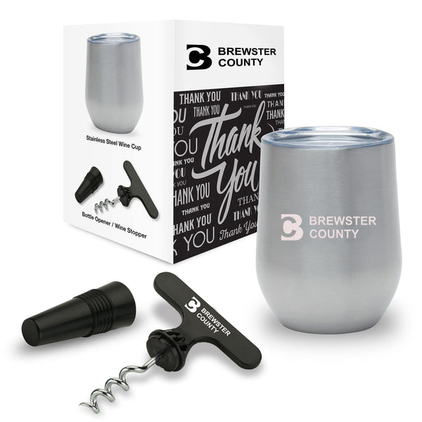 Add Your Logo: Cheers to You Gift Set