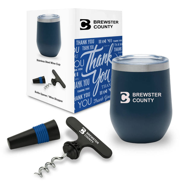 Add Your Logo: Cheers to You Gift Set