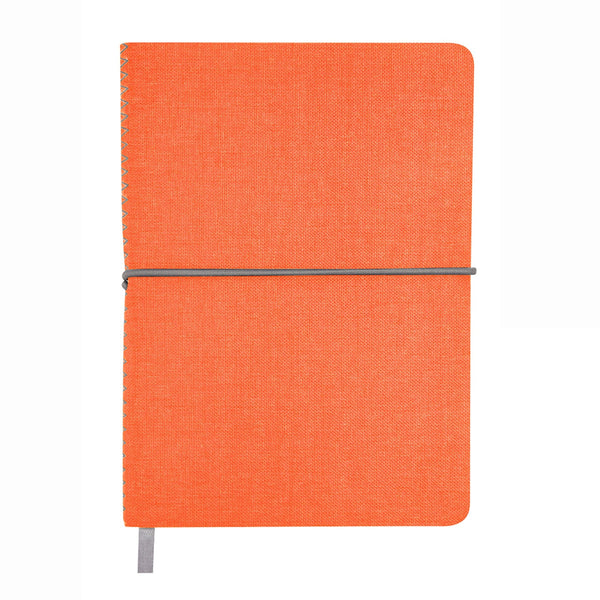 Add Your Logo: Heathered Linen Journal