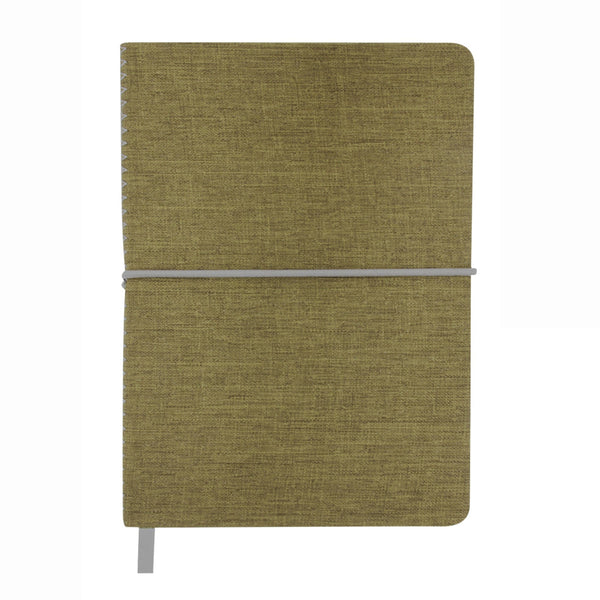 Add Your Logo: Heathered Linen Journal