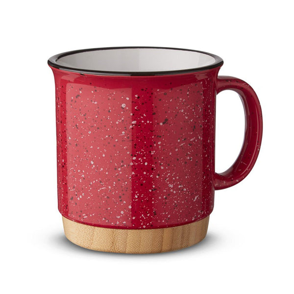 Add Your Logo: 15oz Retro Bamboo Camfire Mug