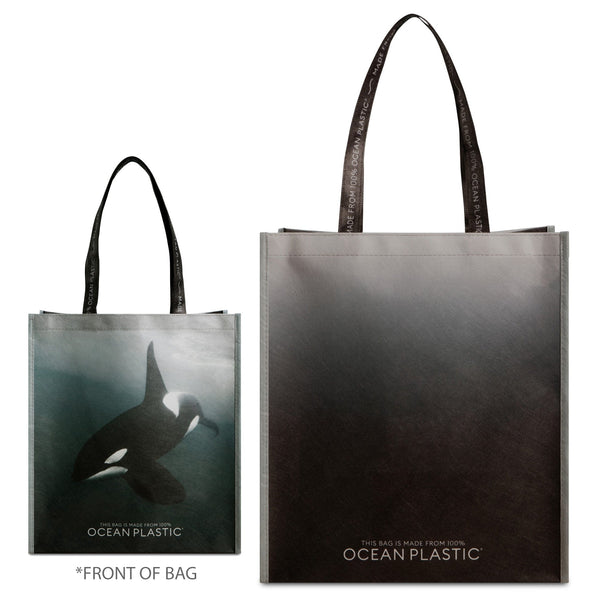 Add Your Logo: Ocean Plastic Reusable Bag