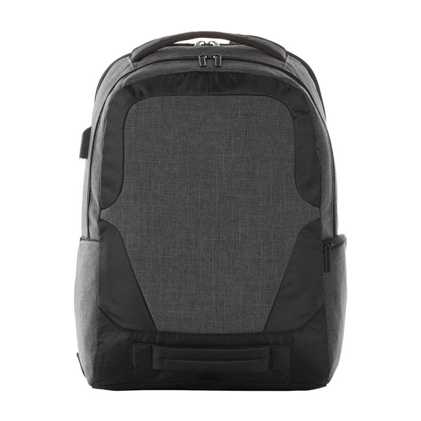 Add Your Logo: USB Port Computer Travel Backpack