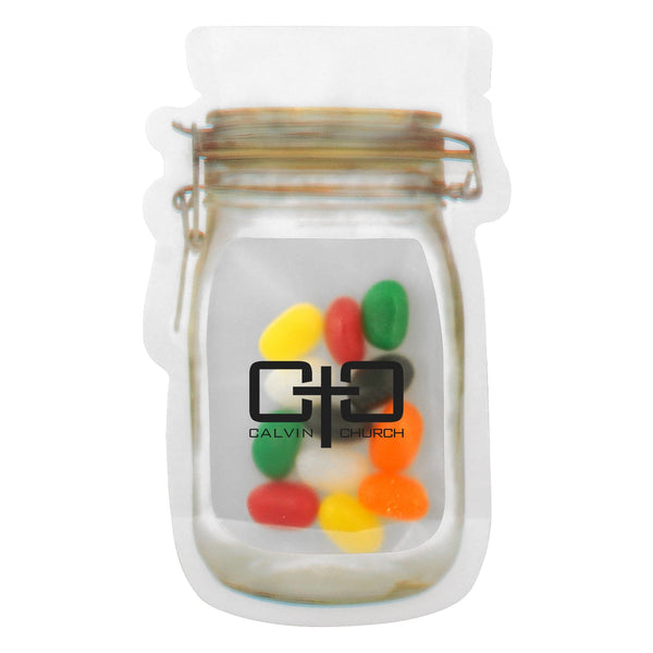 Add Your Logo: Reuasble Mason Candy Bag