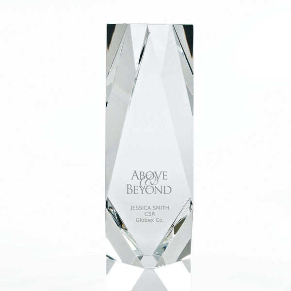 Iconic Crystal Award - Brilliantly Cut Marquise