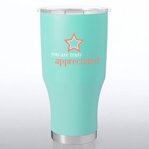 Big Sip Stainless Steel Tumbler - Thanks For All You Do – Baudville