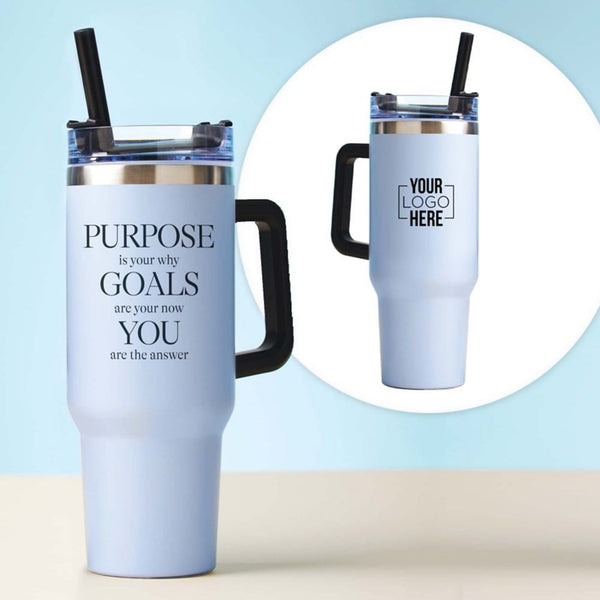 Custom: 40 oz Thirst Quencher Tumbler - Purpose Is Your Why