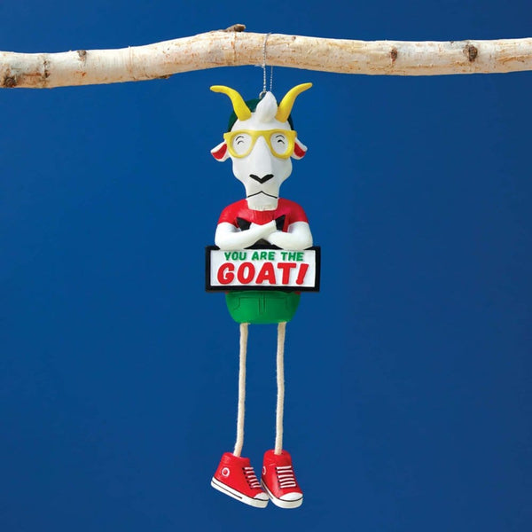 Joyful Holiday Character Ornament - GOAT