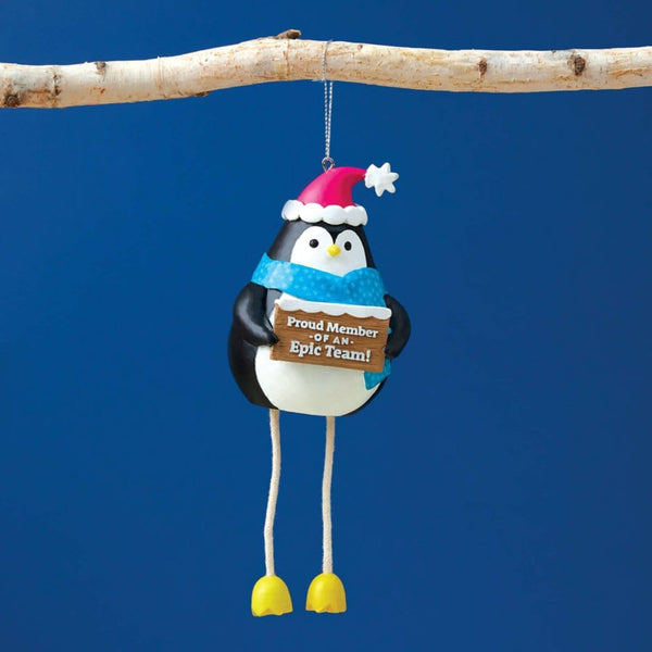 Joyful Holiday Character Ornament - Penguin