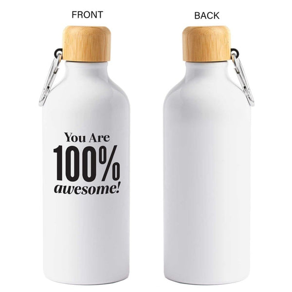 Custom: Adventure Water Bottle - 100% Awesome